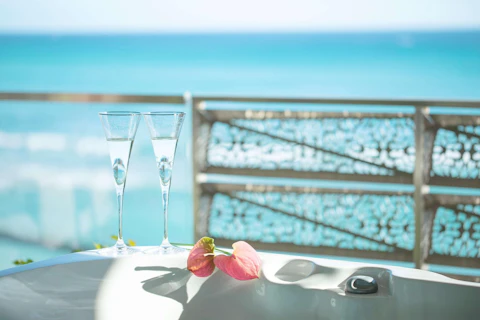 バンコクの観光スポットの風景